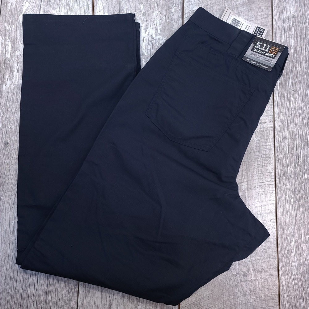 5.11 Tactical Jean-Cut Pant Men 42x36 Dark Navy Taclite Ripstop 74385